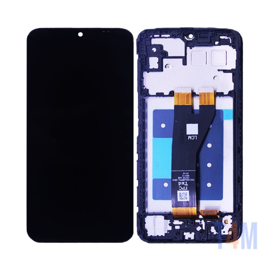 Touch+Display+Frame Samsung Galaxy A14 5G/A146P (Conector Pequeno) Preto